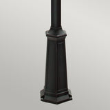 ELSTEAD Lighting Firenze 3 Light Lamp Post - Black