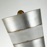 ELSTEAD Lighting Tivoli 1 Light Wall Light - Silver & Cream Patina