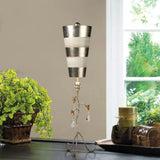 ELSTEAD Lighting Tivoli 1 Light Wall Light - Silver & Cream Patina