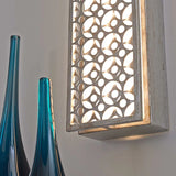 ELSTEAD Lighting Kenney 4 Light LED Wall Light - Sunrise Silver