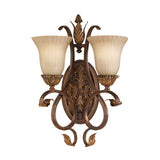 ELSTEAD Lighting Sonoma Valley 2 Light Wall Light - Aged Tortoise Shell