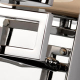 ELSTEAD Lighting  Lanza 3 Light Semi-Flush - Brushed Bronze