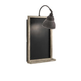 ELSTEAD Lighting Chalkboard 1 Light Wall Light - Weathered Zinc