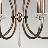 ELSTEAD Lighting Pimlico 6 Light Chandelier - Dark Bronze