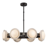 QUINTIESSE LIGHTING Alonso 8 lt LED Chandelier Pendant - Urban Bronze