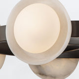 QUINTIESSE LIGHTING Alonso 8 lt LED Chandelier Pendant - Urban Bronze