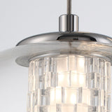 QUINTIESSE LIGHTING Atomo 1 Lt Adjustable Pendant - Polished Chrome