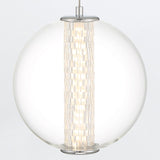 QUINTIESSE LIGHTING Atomo 1 Lt Adjustable Pendant - Polished Chrome