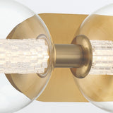 QUINTIESSE LIGHTING Atomo 3 Lt Wall Light - Gold