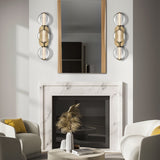 QUINTIESSE LIGHTING Atomo 3 Lt Wall Light - Gold