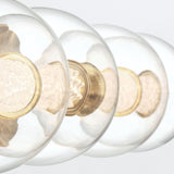 QUINTIESSE LIGHTING Atomo 4 Lt Wall Light - Gold