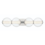 QUINTIESSE LIGHTING Atomo 4 Lt Wall Light - Polished Chrome