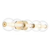 QUINTIESSE LIGHTING Atomo 5 Lt Wall Light - Gold