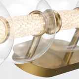 QUINTIESSE LIGHTING Atomo 5 Lt Wall Light - Gold