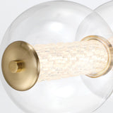 QUINTIESSE LIGHTING Atomo 5 Lt Wall Light - Gold