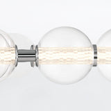 QUINTIESSE LIGHTING Atomo 5 Lt Wall Light - Polished Chrome