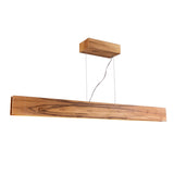 QUINTIESSE LIGHTING Clean LED Pendant - Teak Veneer