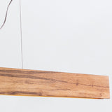 QUINTIESSE LIGHTING Clean LED Pendant - Teak Veneer