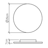 QUINTIESSE LIGHTING Clean LED Wall Light - Teak Veneer