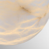 QUINTIESSE LIGHTING Kepler Alabaster Pendant Medium - Gold