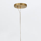 QUINTIESSE LIGHTING Kepler Alabster Pendant Small - Gold