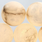 QUINTIESSE LIGHTING Kepler 7 Lt Alabaster cluster Pendant - Gold