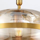 QUINTIESSE LIGHTING Nottingham 1 Lt Pendant - Antique Brass