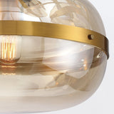 QUINTIESSE LIGHTING Nottingham 1 Lt Pendant - Antique Brass