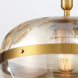 QUINTIESSE LIGHTING Nottingham 1 Lt Pendant - Antique Brass