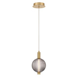 QUINTIESSE LIGHTING Palmas 1 Lt Mini Pendant - Gold