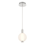 QUINTIESSE LIGHTING Palmas 1 Lt Mini Pendant - Polished Nickel