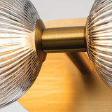 QUINTIESSE LIGHTING Palmas 2 Lt Wall Light - Gold