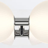 QUINTIESSE LIGHTING Palmas 2 Lt Wall Light - Polished Nickel
