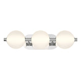 QUINTIESSE LIGHTING Palmas 3 Lt Wall Light - Polished Nickel