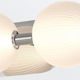 QUINTIESSE LIGHTING Palmas 3 Lt Wall Light - Polished Nickel