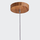 QUINTIESSE LIGHTING Physalis Pendant Light - Teak Veneer