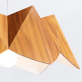QUINTIESSE LIGHTING Physalis Pendant Light - Teak Veneer