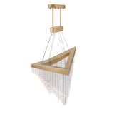 QUINTIESSE LIGHTING Vivien Chandelier - Matte Gold