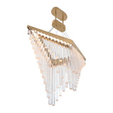 QUINTIESSE LIGHTING Vivien Chandelier - Matte Gold