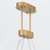 QUINTIESSE LIGHTING Vivien Chandelier - Matte Gold