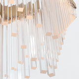 QUINTIESSE LIGHTING Vivien Chandelier - Matte Gold