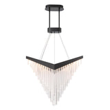 QUINTIESSE LIGHTING Vivien Chandelier - Matte Black