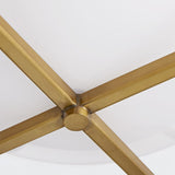 QUINTIESSE LIGHTING Royce 2 lt Large Pendant - Antique Brass