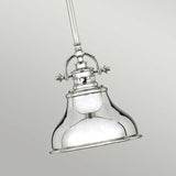 ELSTEAD Lighting Emery 1 Light Mini Pendant - Imperial Silver