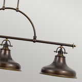 ELSTEAD Lighting Emery 3 Light Island Light - Palladian Bronze