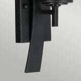 ELSTEAD Lighting Kyle 1 Light Wall Light - Imperial Bronze with Onyx Shade