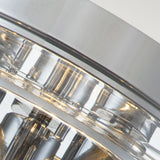 ELSTEAD Lighting Whistling 3 Light Flush - Polished Chrome