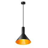 SLV PHELIA 275 E27 Indoor pendant, black/gold