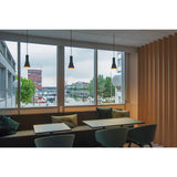 SLV PHELIA 130 E27 Indoor pendant, black/gold