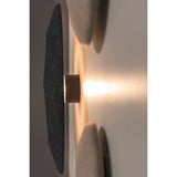 SLV MANA Wall bracket without lightbulb round anthracite